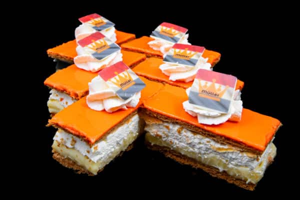 Oranje tompoucen 5 + 1 gratis