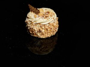 Hazelnootvanille gebakje ( Gluten arm )