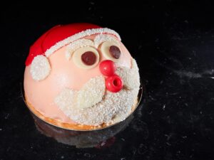Kerstman taartje