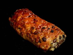 Krentenbrood met spijs