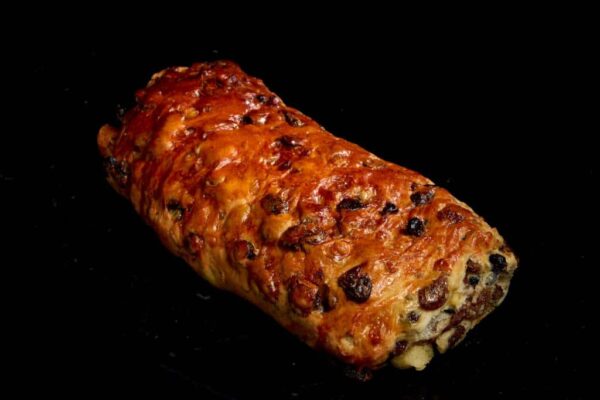 Krentenbrood met spijs