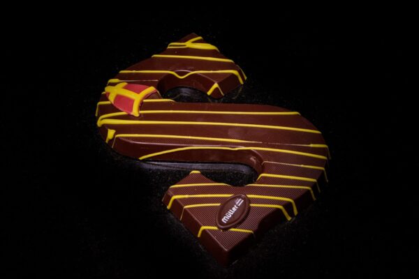 Chocoladeletter puur (massief)