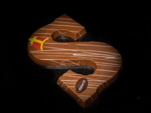 Chocoladeletter melk (massief)