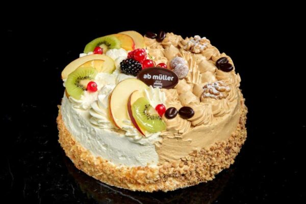 Slagroom - Mokkataart rond