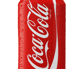 Blikje Coca Cola