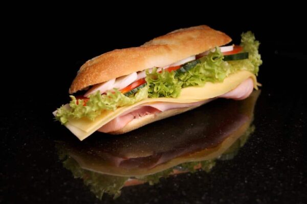 Ham en jonge kaas gezond