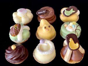 Paas petit fours 9 stuks