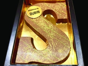 Müller's Dubai Chocoladeletter